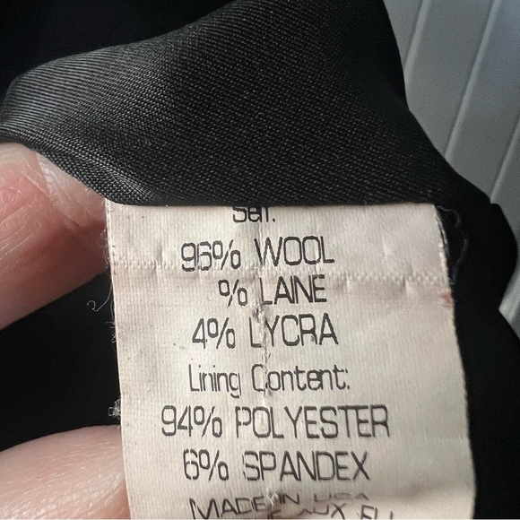 Theory Black Wool Blazer 8 - Picture 8 of 8